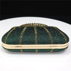 Glamoureuze met Strass Versierde Avondtas
