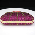 Glamoureuze met Strass Versierde Avondtas