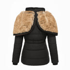 Modavo Lovie Dames Puffer Jas - Casual met Bontkraag