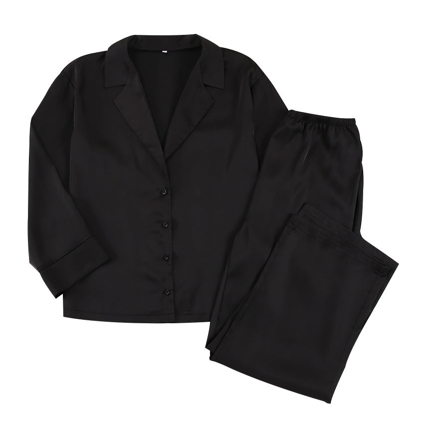 Joslynn Luxe Satijnen Dames Pyjama Set - Relaxte Loungewear