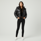 Lamya Pufferjas Dames - Casual Gequilt met Capuchon