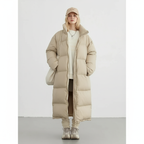 Lillian Polyester Puffer Coat Dames - Streetwear Extra lang