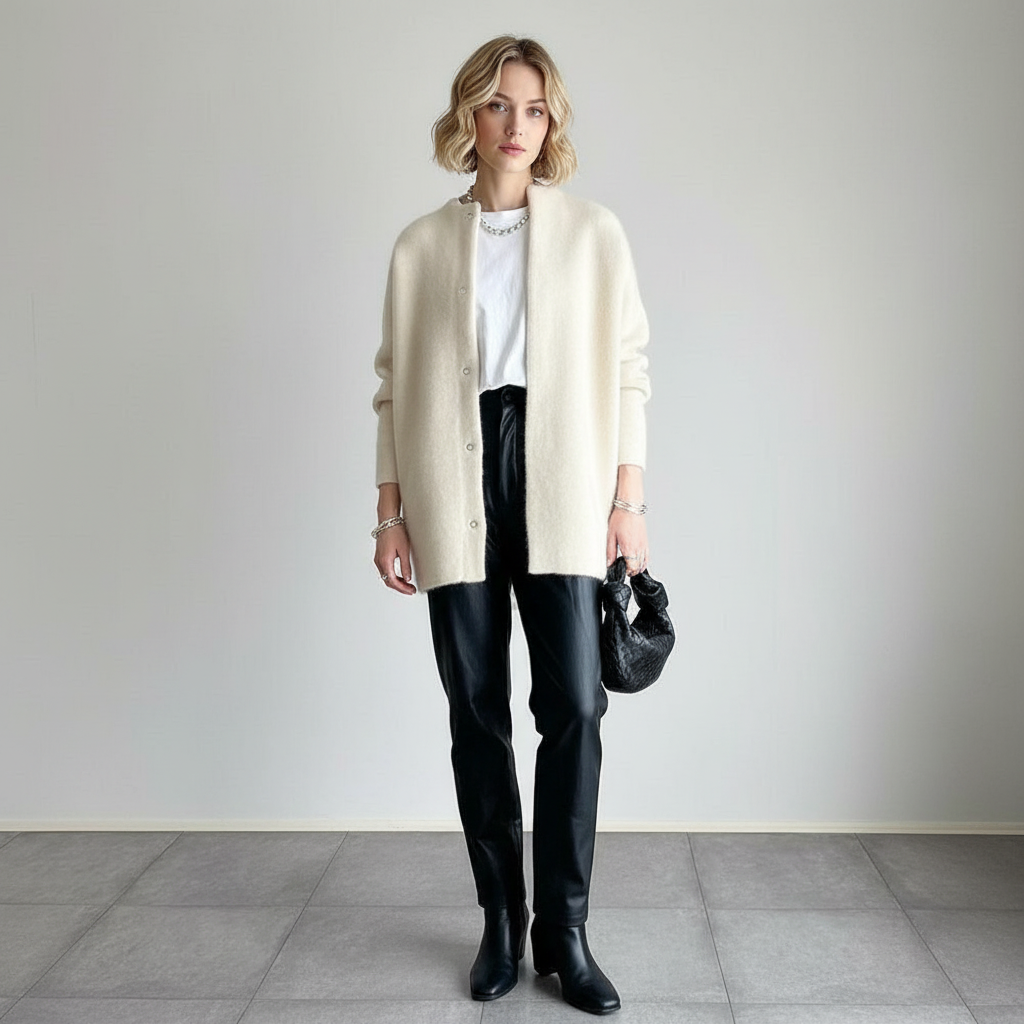 Audrea Cardigan - Zacht Mohair/Wol voor Dames