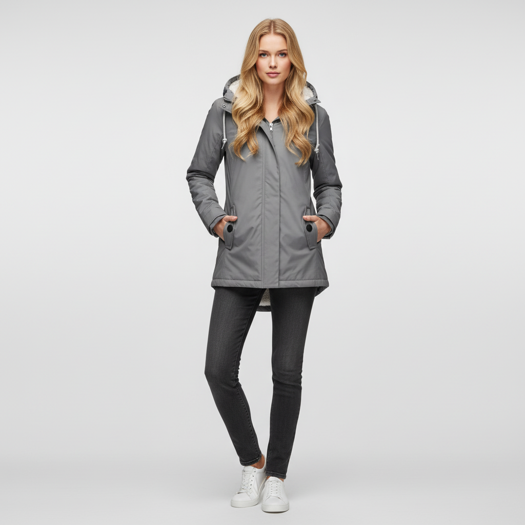 Jessa Winterjas Dames - Casual Sherpa voering Parka
