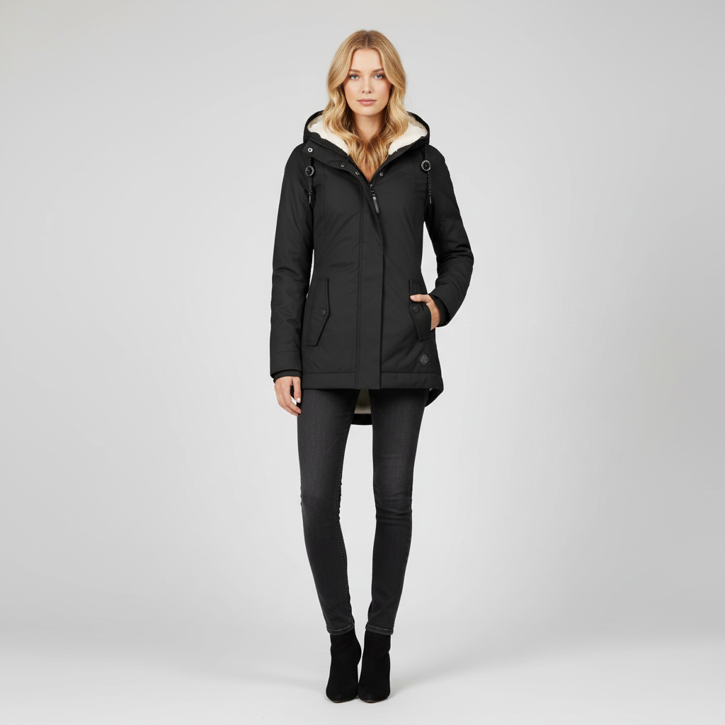 Jessa Winterjas Dames - Casual Sherpa voering Parka