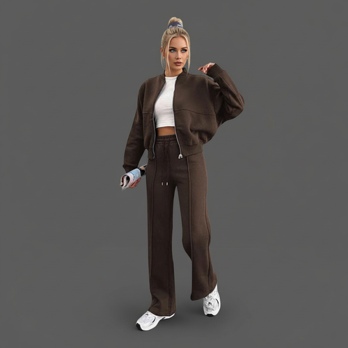 Bomberjack & Wijde Broek Loungewear Set