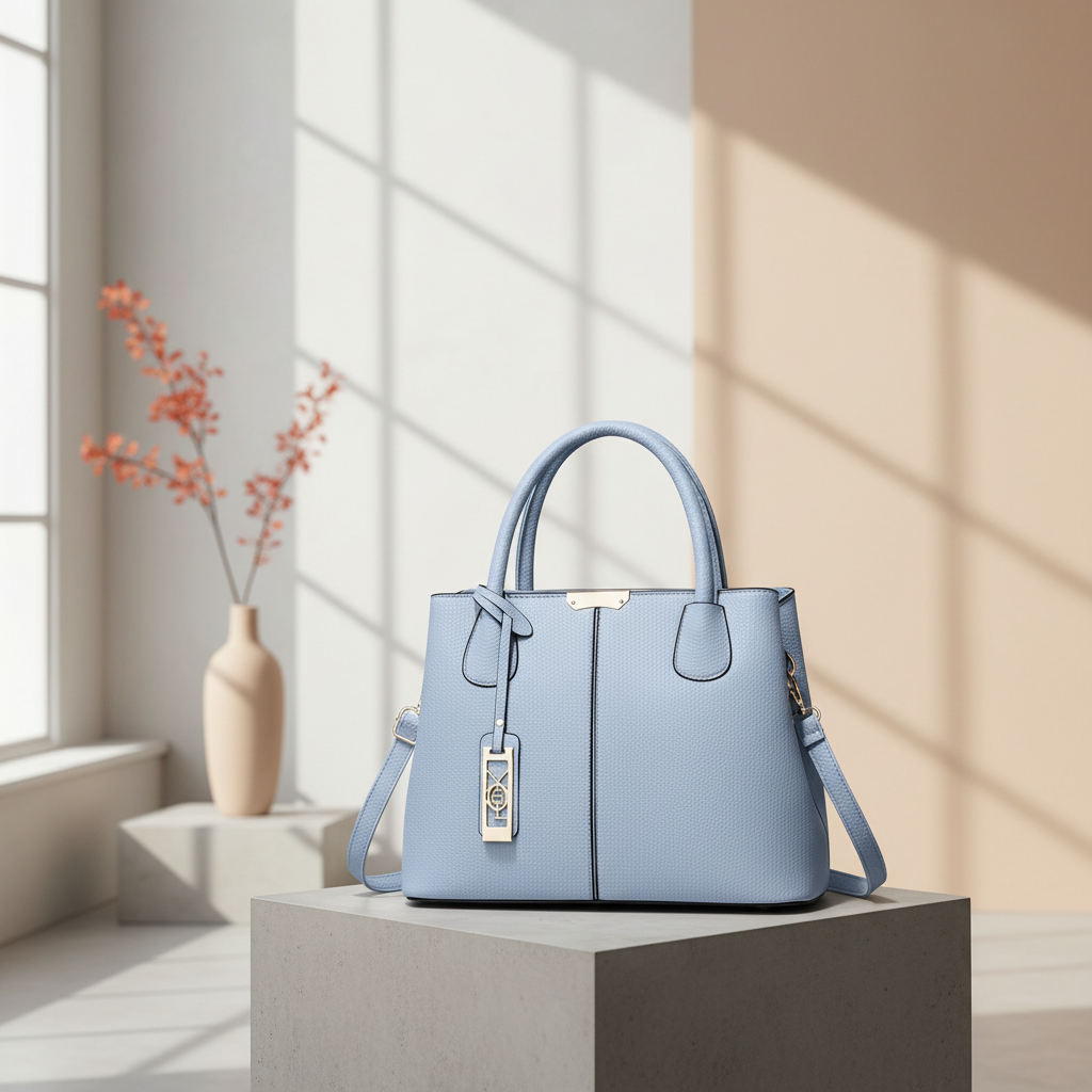 Saffiano | Faux Leer Tote Handtas