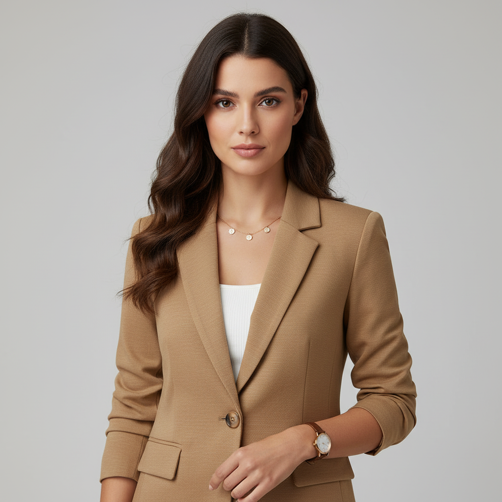 Duval - Dames Elegante Getailleerde Blazer