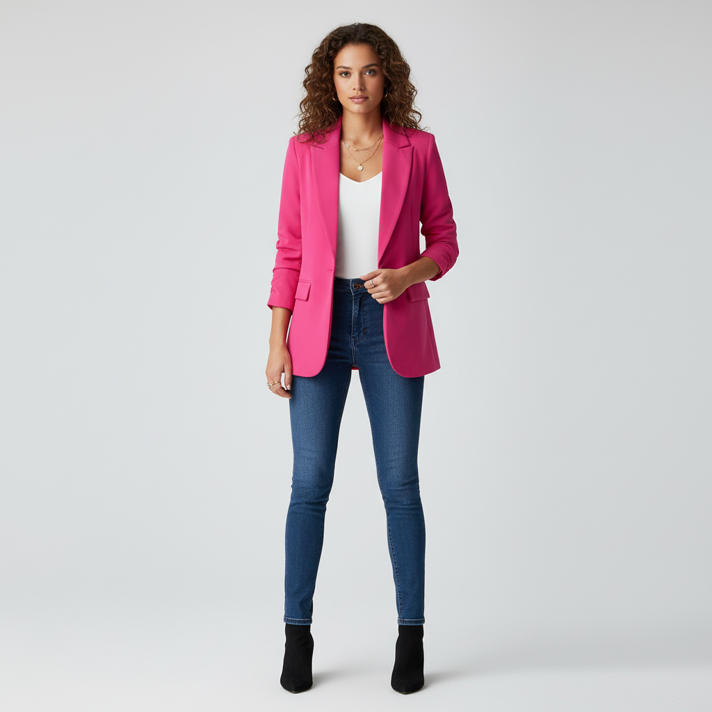 Duval - Dames Elegante Getailleerde Blazer
