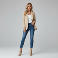 Duval - Dames Elegante Getailleerde Blazer