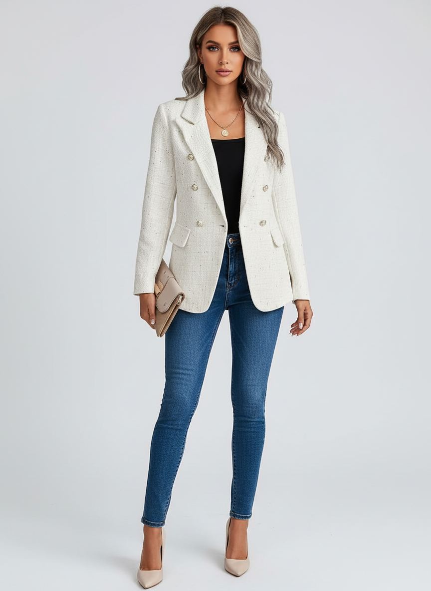Verhoeven - Dames Elegante Dubbelrij Blazer