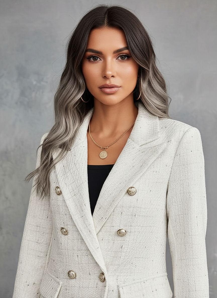 Verhoeven - Dames Elegante Dubbelrij Blazer