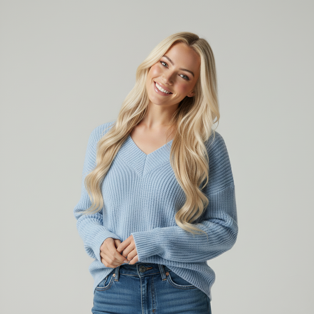 Gebreide Trui Dames - Casual V-hals Josalyn Sweater