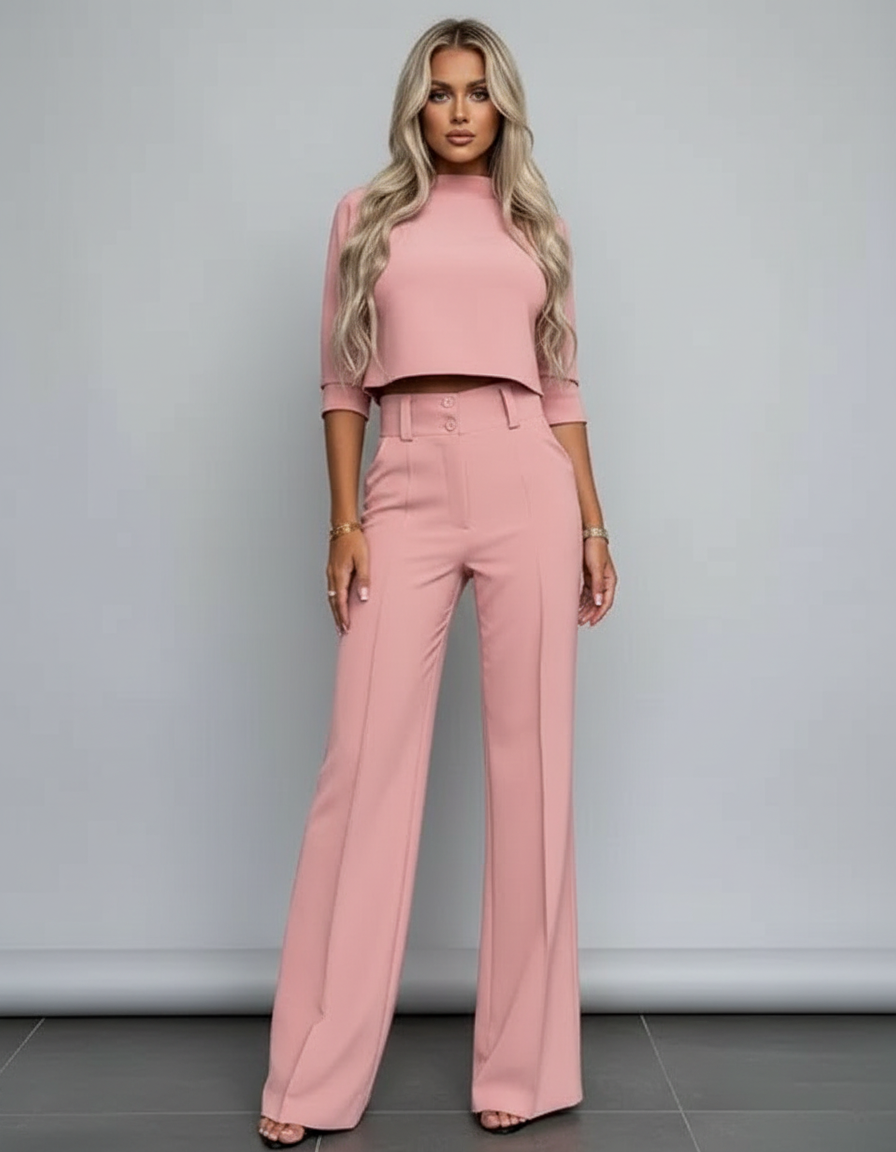 Iris Co-ord set - Chic met Wijde Pijpen