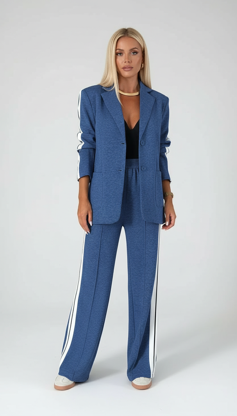Chique Comfort -  Relaxed Fit Blazer & Broek Set