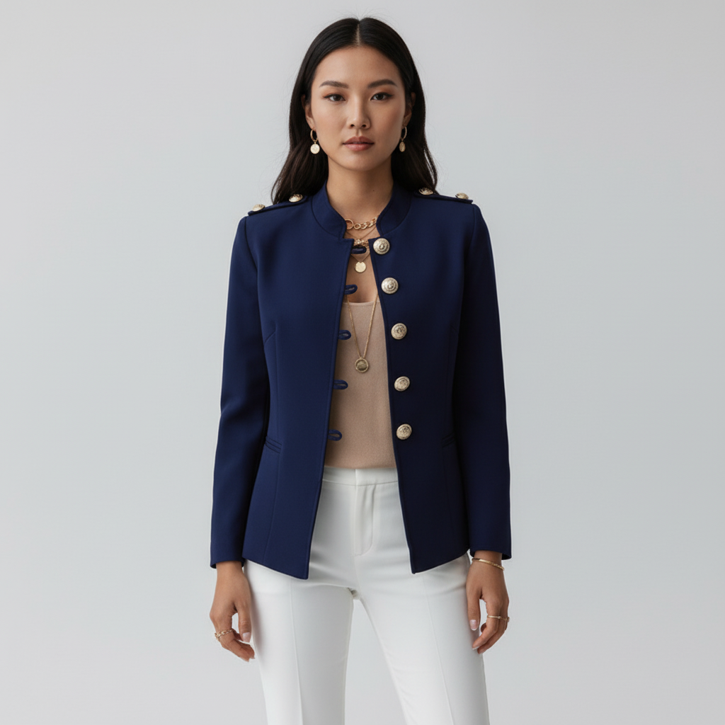 Commando Chic - Moderne Vrouwen Getailleerde Blazer