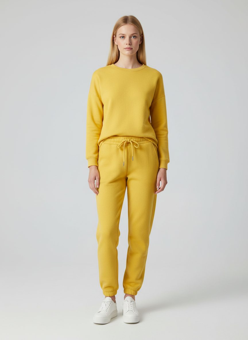 Lexus Katoenmix Sweatpants - Casual Pasvorm met Trekkoord