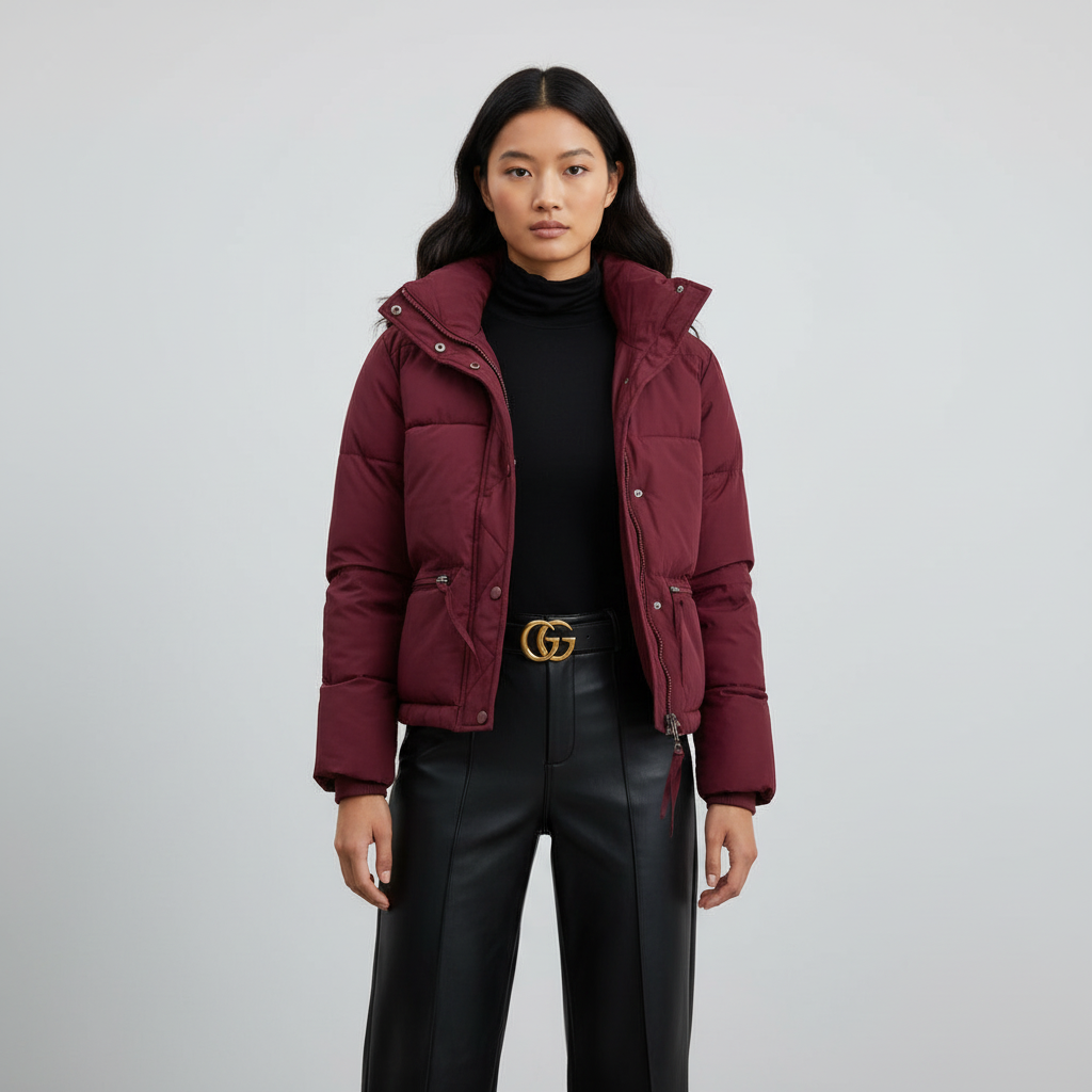 Celestina Pufferjas - Casual Korte Lengte