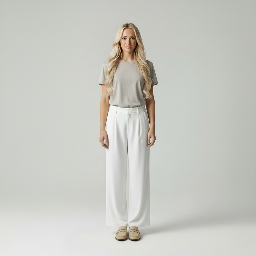 Celeste - Dames Elegante Wijde Pijpen Broek