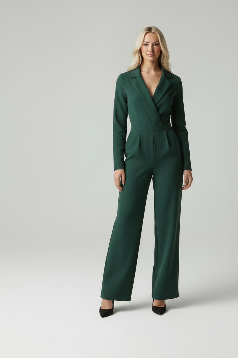 Serena - Elegante Dames Blazer Jumpsuit