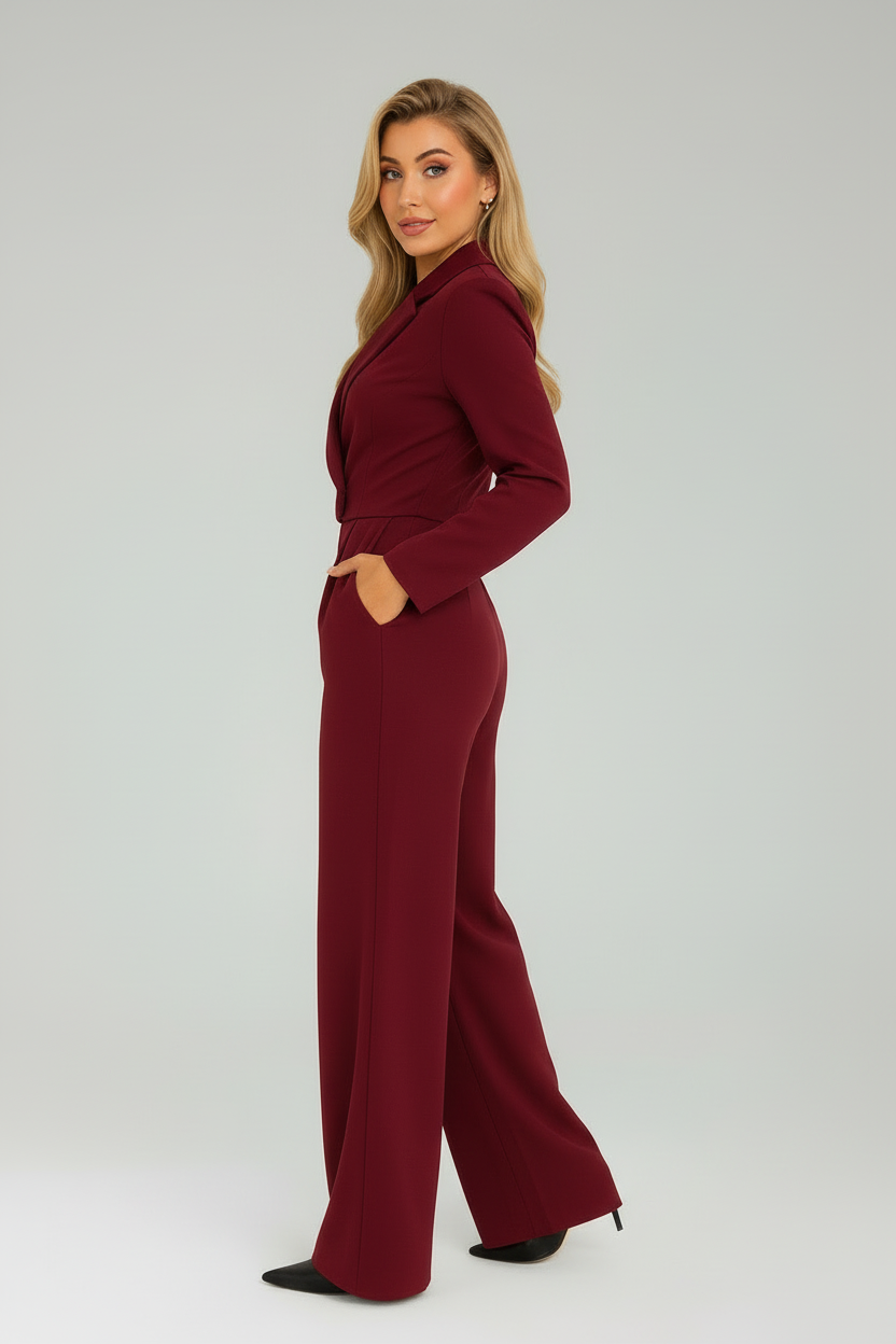 Serena - Elegante Dames Blazer Jumpsuit
