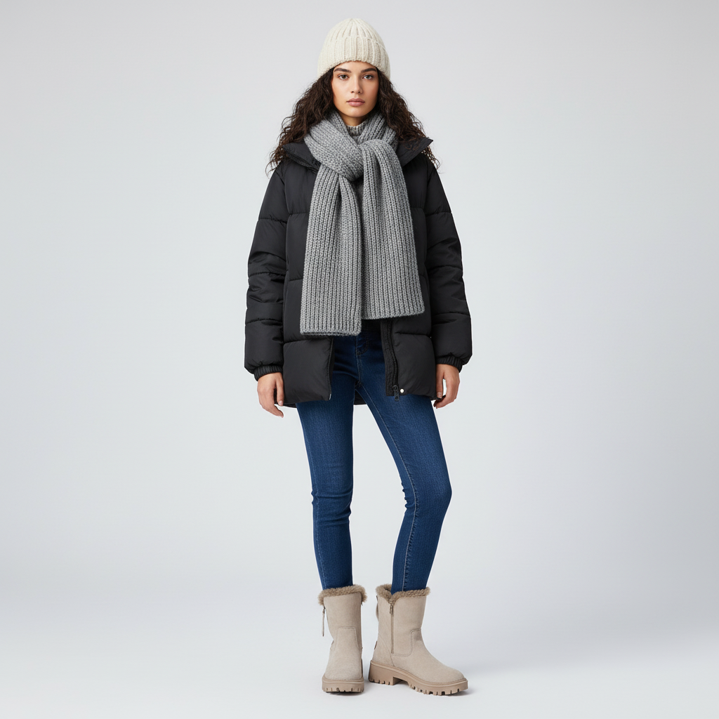 Faux Suède Enkellaarzen Dames - Casual met Bontrand & Profielzool