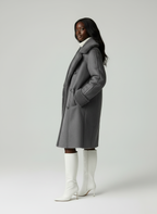 Luna - Moderne Vrouwen Faux Shearling Jas