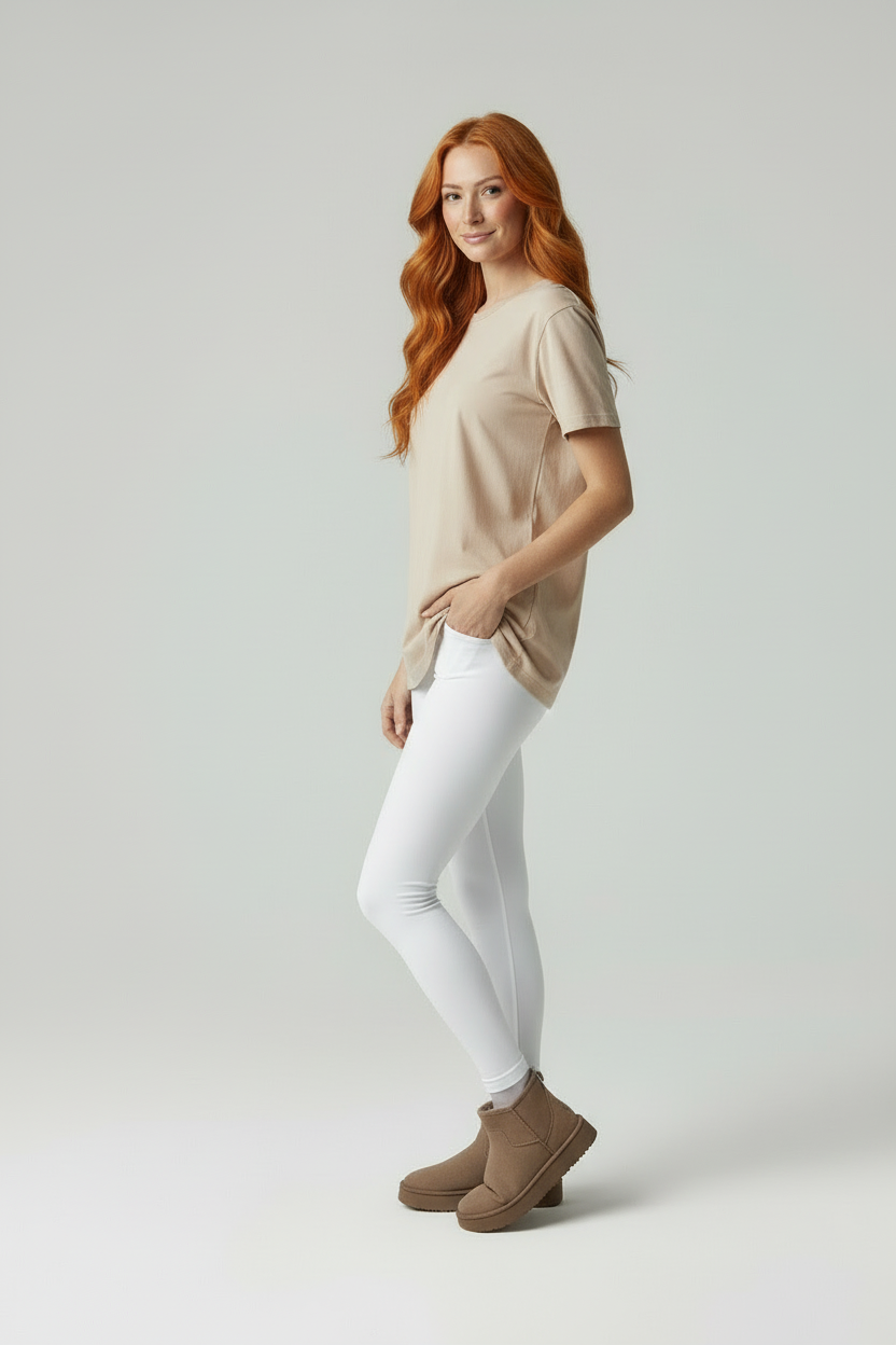 Muriel Faux Suede Dames Enkellaarzen - Casual met Faux Fur Voering