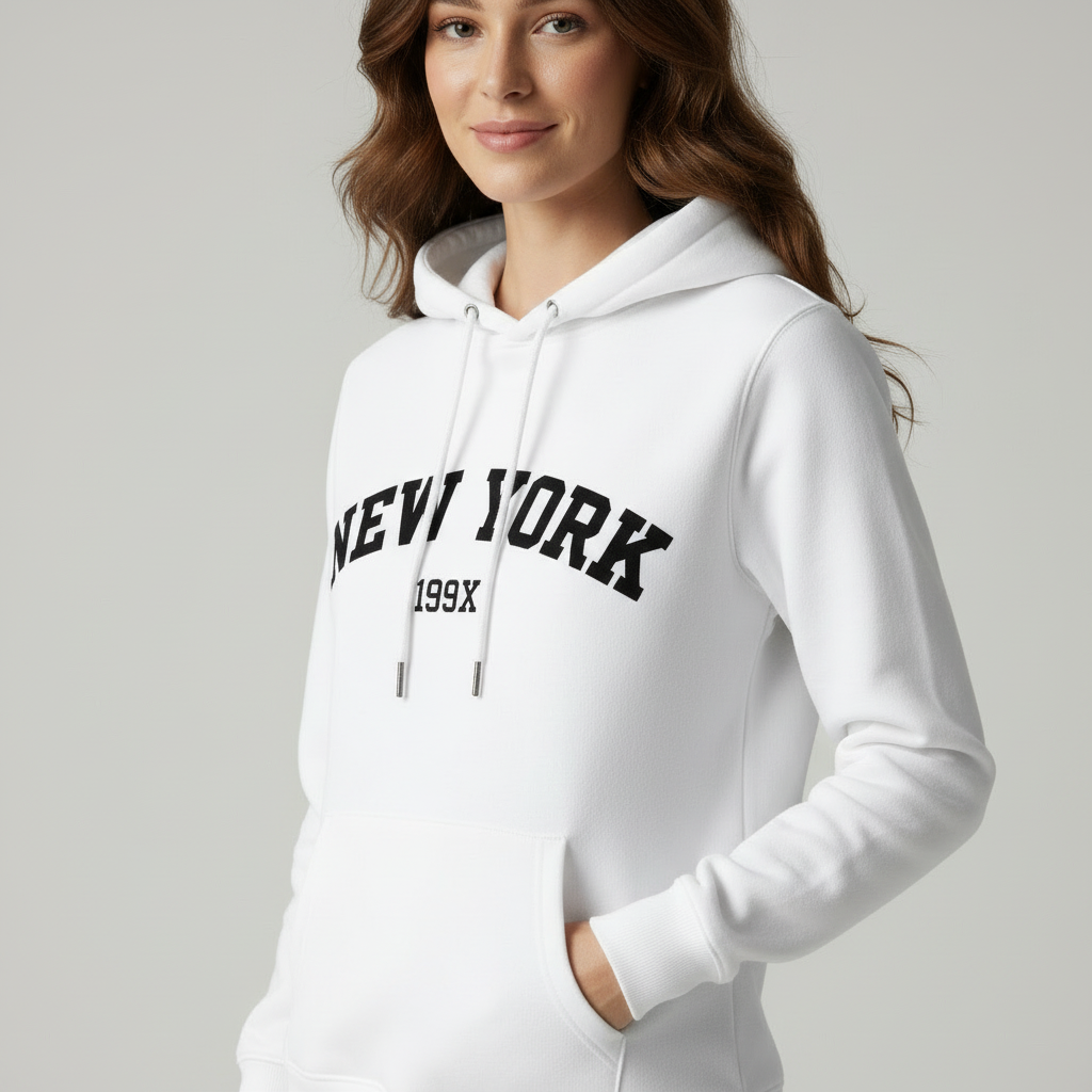 Ciana Hoodie met Streetwear New York Print