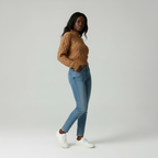 Gebreide Trui met Diamantpatroon