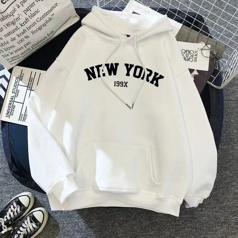 Ciana Hoodie met Streetwear New York Print