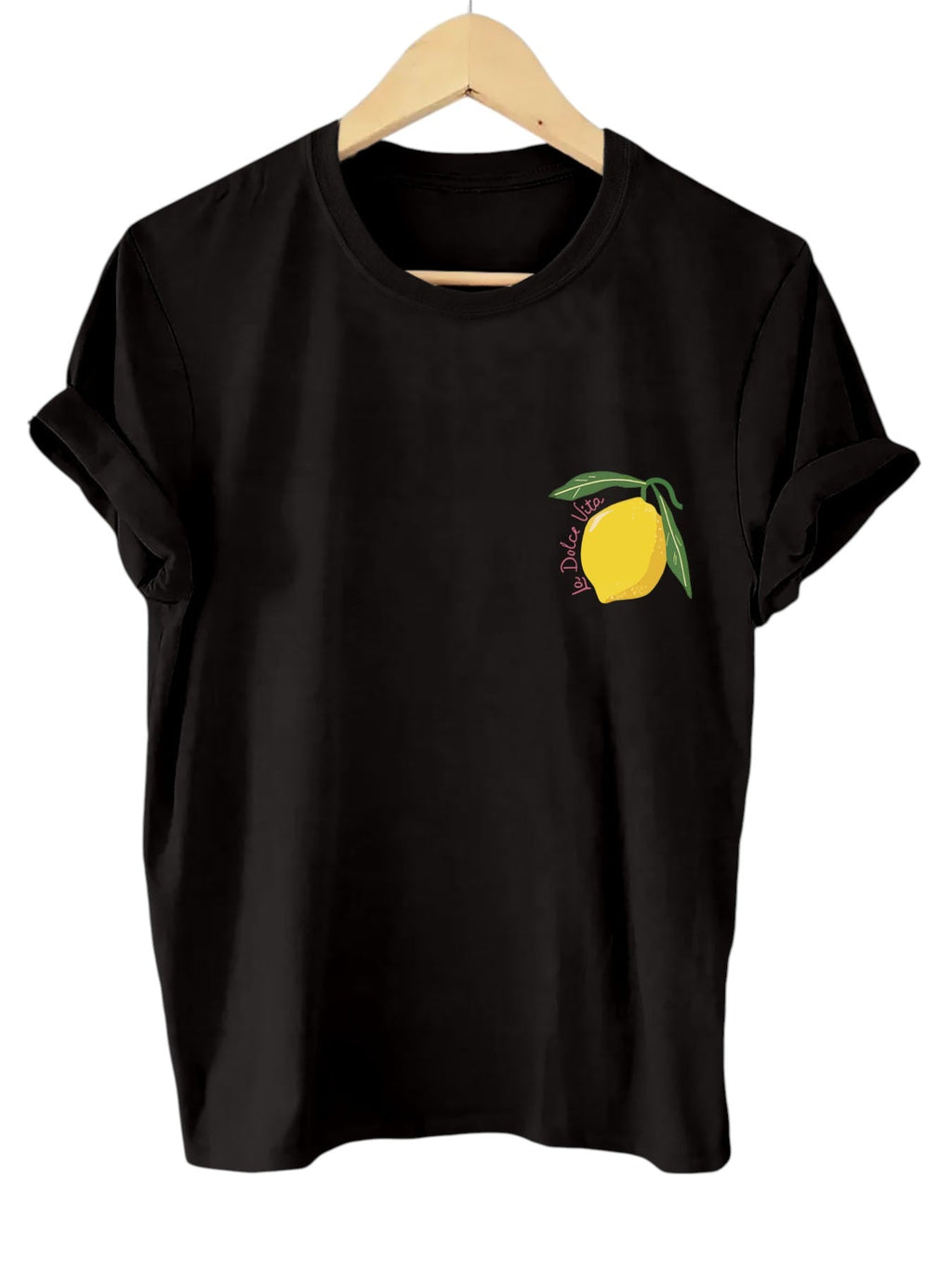 Katoenen T-shirt met Limoncello Design