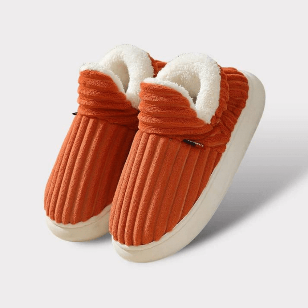 Kenton Pantoffels met Pluche Sherpa Voering