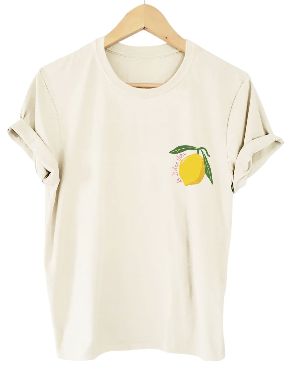 Katoenen T-shirt met Limoncello Design
