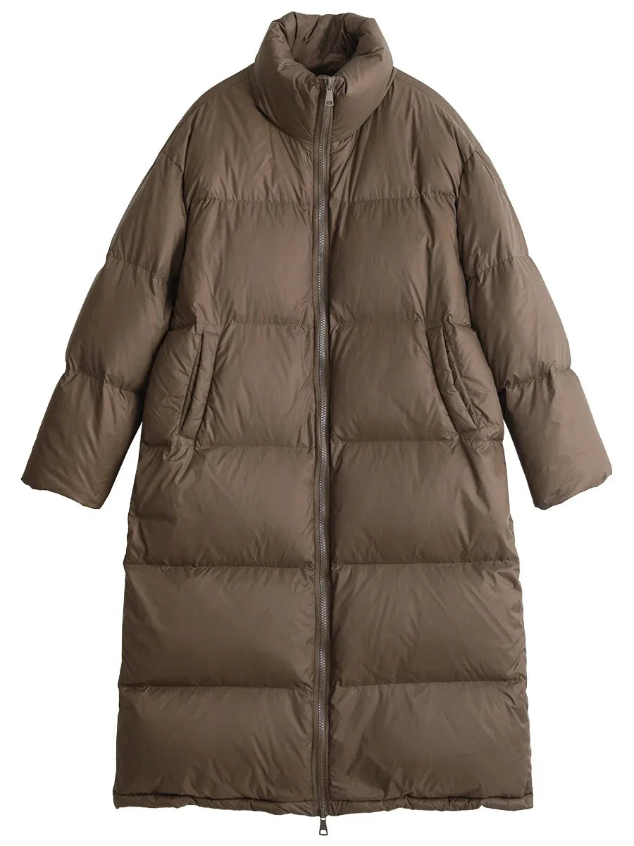 Lillian Polyester Puffer Coat Dames - Streetwear Extra lang