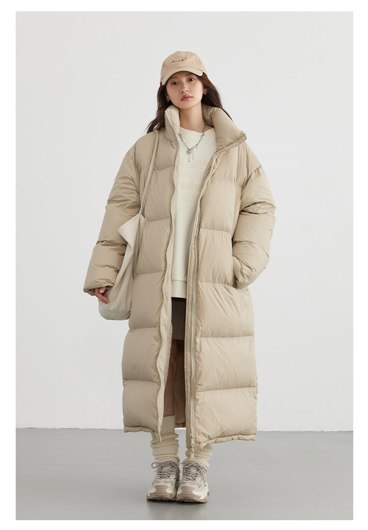 Lillian Polyester Puffer Coat Dames - Streetwear Extra lang