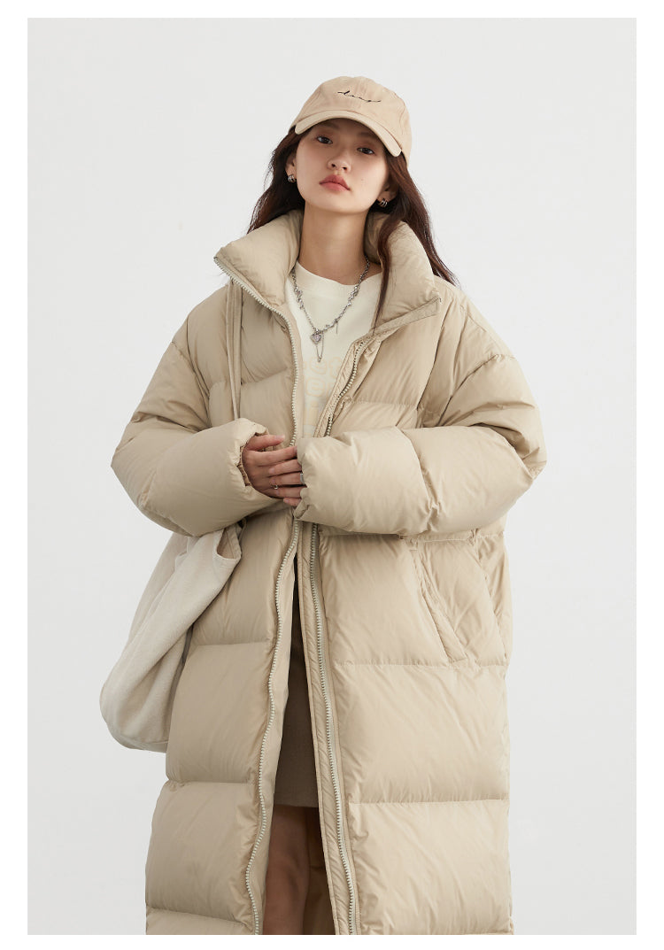 Lillian Polyester Puffer Coat Dames - Streetwear Extra lang
