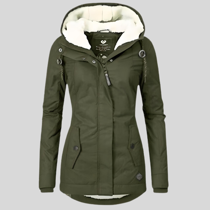 Jessa Winterjas Dames - Casual Sherpa voering Parka