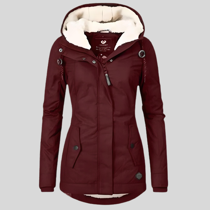 Jessa Winterjas Dames - Casual Sherpa voering Parka