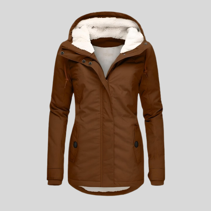 Jessa Winterjas Dames - Casual Sherpa voering Parka