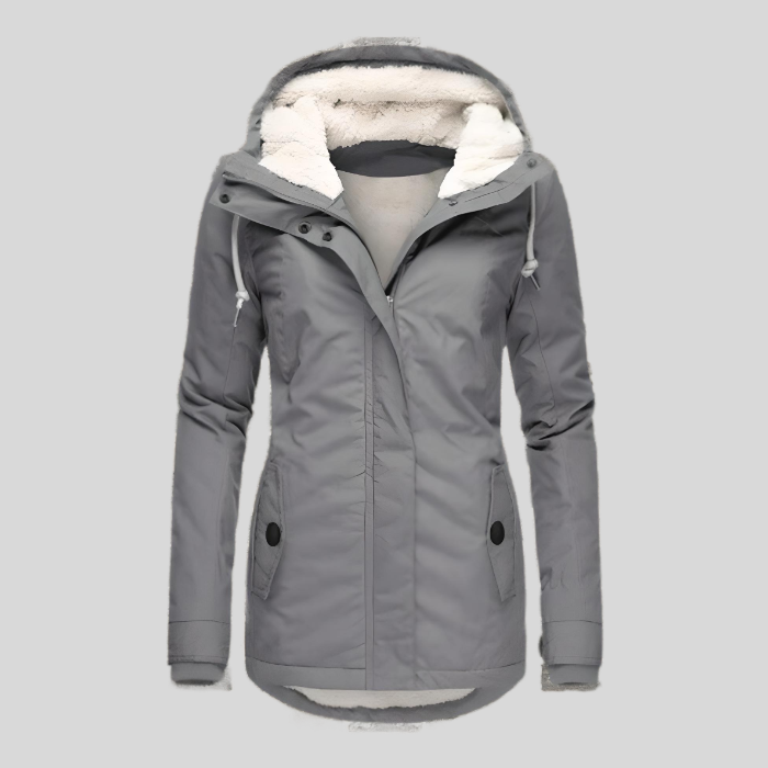 Jessa Winterjas Dames - Casual Sherpa voering Parka