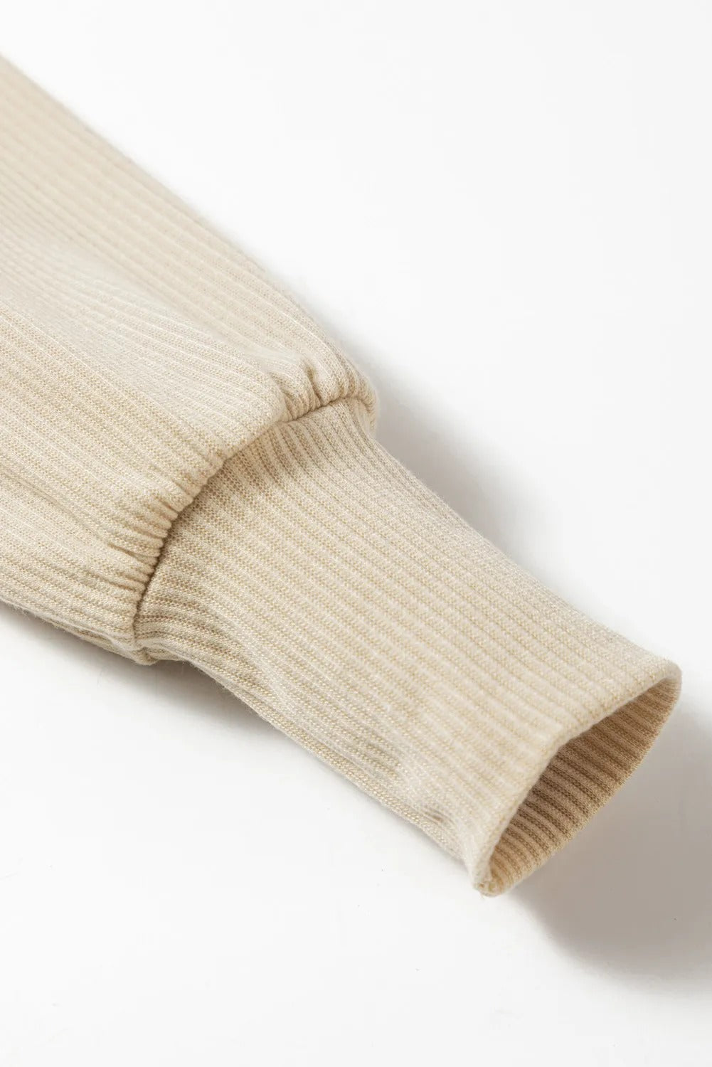 Gebreide Bodysuit met Pofmouw