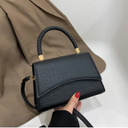 Keely | Faux Leren Handtas met Gevlochten Handvat