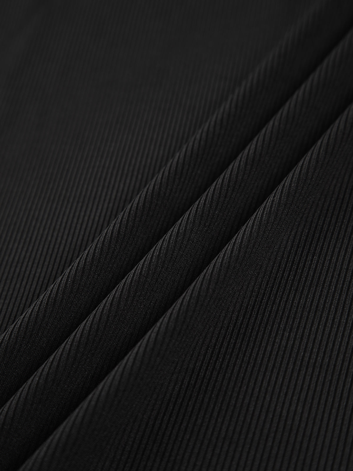 Ribgebreide Coltrui Top met Moderne Asymmetrische Uitsnijding