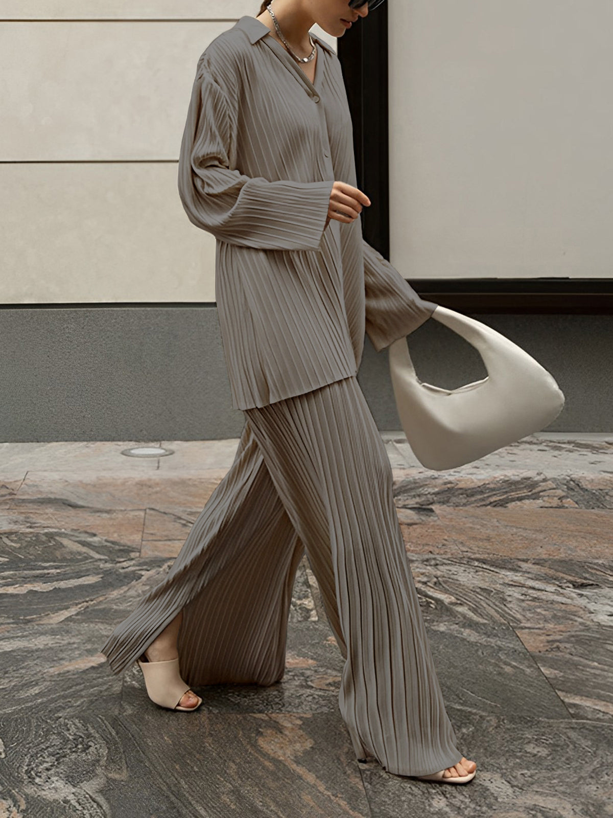 Kassidy Dames Matching Set - Minimalistisch Chic