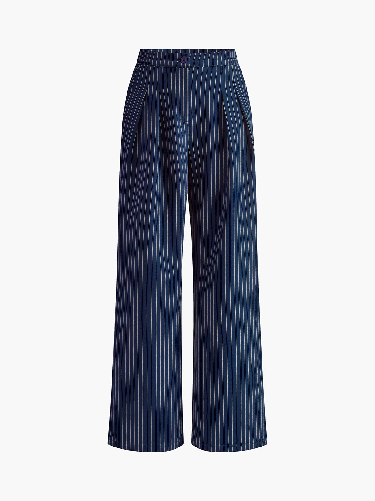 Wijde Pinstripe Broek