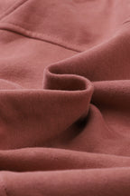 Pullover Sweatshirt met Kwartrits en Kangoeroezak