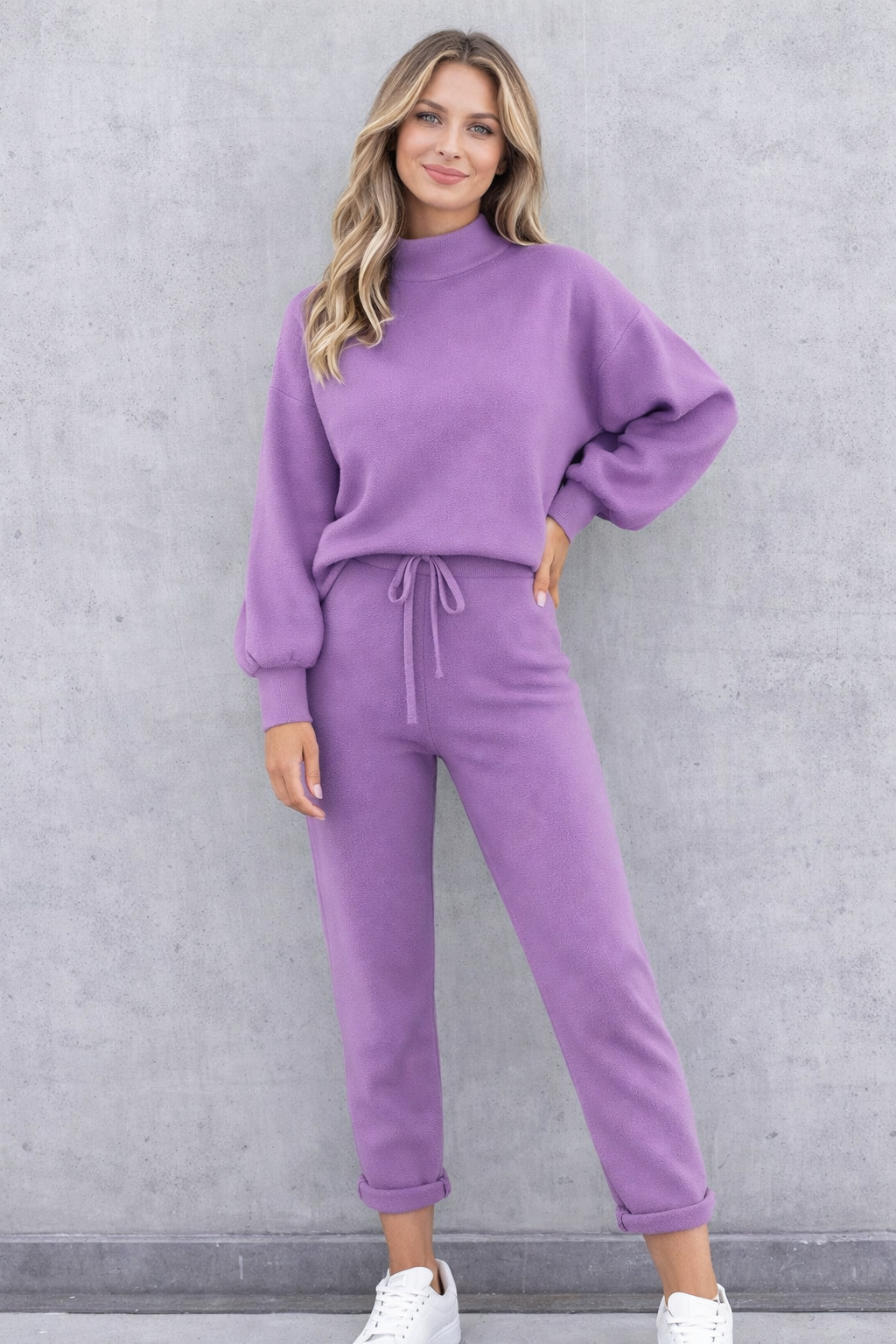 Loungewearset met Ballonmouwen