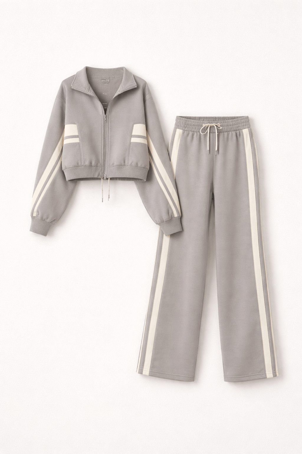 Tracksuit met Contrasterende Strepen