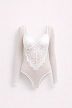 Bodysuit met Doorzichtig Design